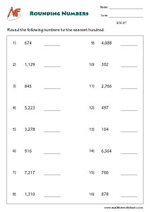 rounding numbers worksheets free printable worksheets mathfun worksheet