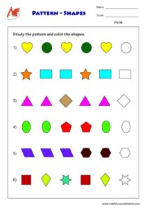 Pattern Worksheets