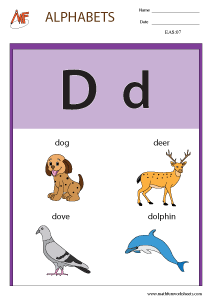 Alphabet Charts for Kindergarten - Math Fun Worksheets