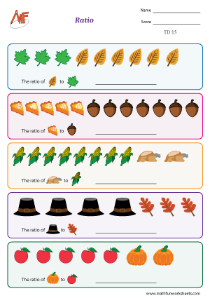 Thanksgiving Day Worksheets