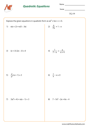 homework 4 quadratic roots