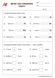 Length – Metric and Customary Units