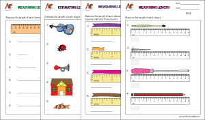 Length Worksheets