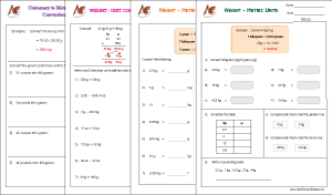 Weight - Metric & Customary Units