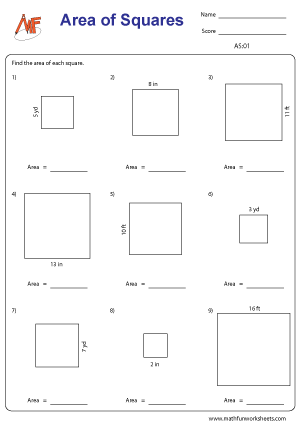 Area of Squares