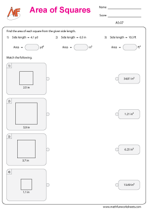 Area of Squares