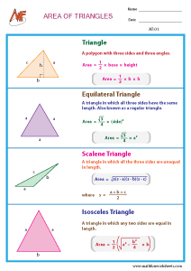 Area of Triangles