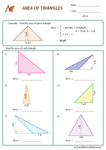 Area of Triangles