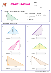 Area of Triangles