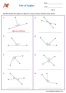 Pair of Angles