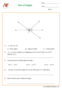 Pair of Angles