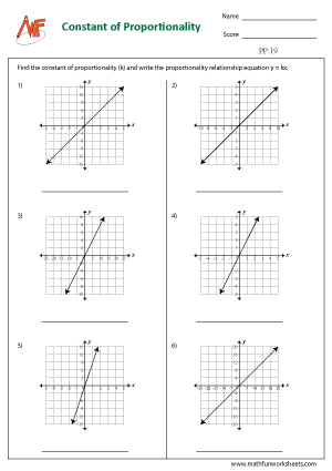 Proportion Worksheets