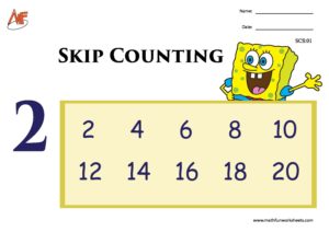 Skip Counting Worksheets