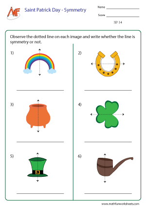 Saint Patrick’s Day Worksheets