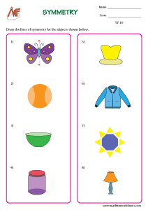 Symmetry Worksheets