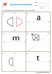 Symmetry Worksheets