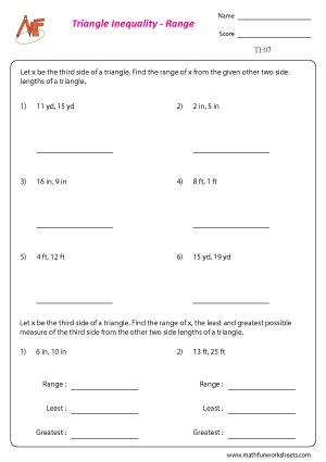 Triangle Inequality Theorem