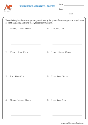 Triangle Inequality Theorem