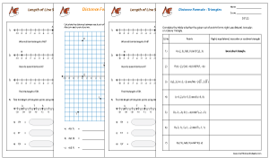 Distance Formula