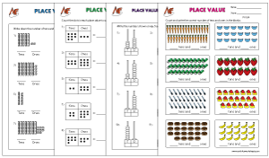 Place Value Worksheets