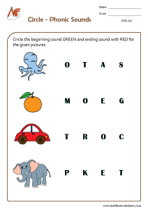 Phonics Worksheets