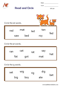 Phonics Worksheets